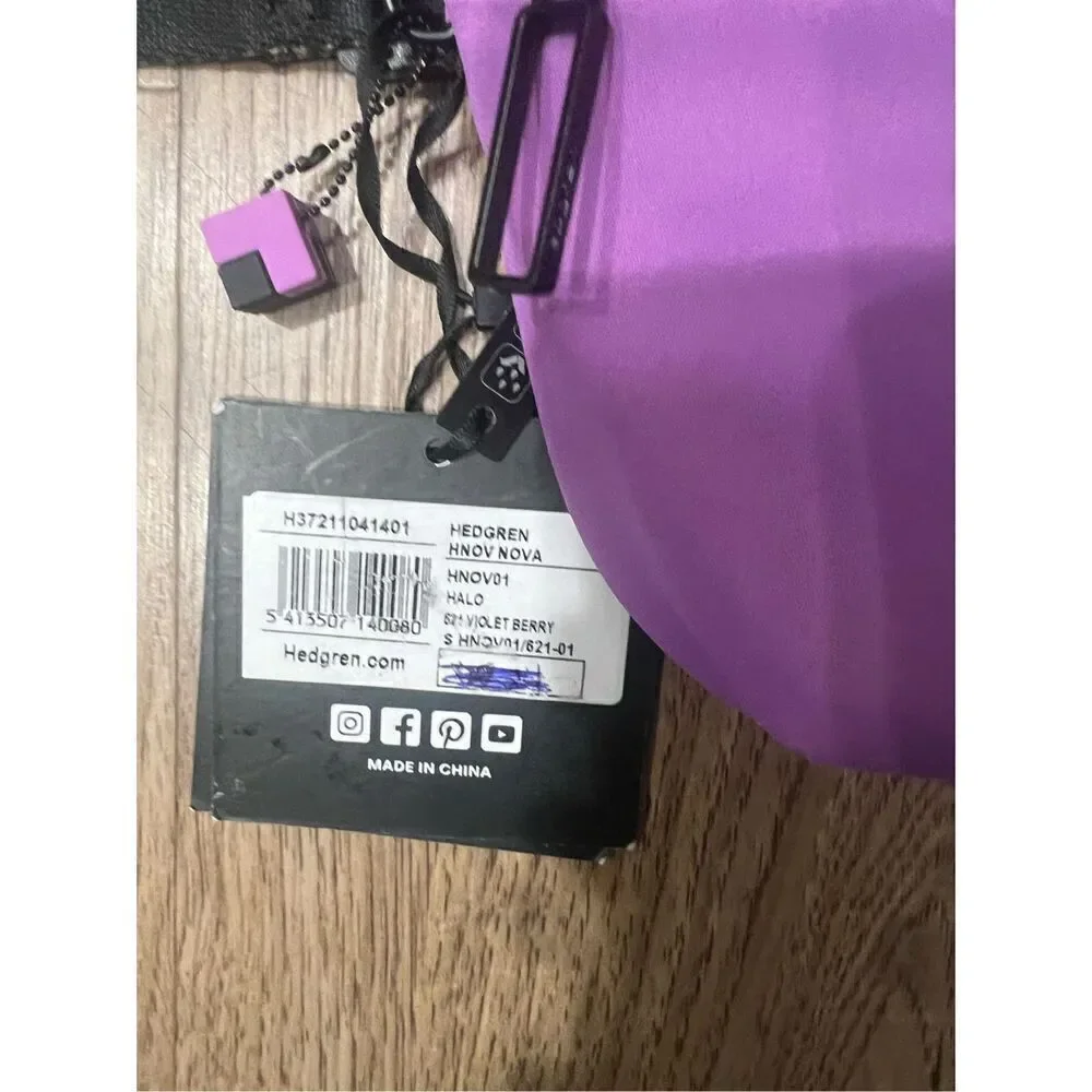 Hedgren Belt Bag Cross Over Body Pouch Halo Violet Berry (purple) Waist Pack NWT - Picture 6 of 10